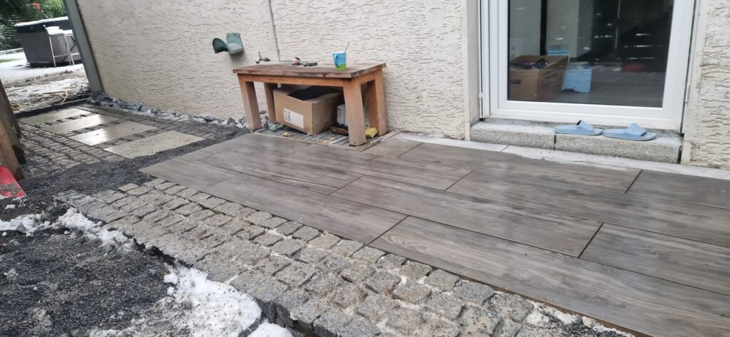 Terrasse Eingang Witten